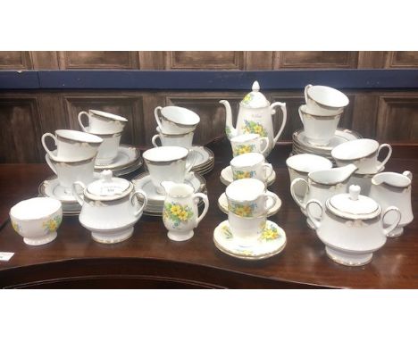 NORITAKE PART TEA SERVICE, along with another