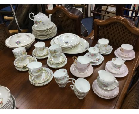 COLCLOUGH 'HEDGEROW' PART TEA SERVICE, along with other tea and dinner ware