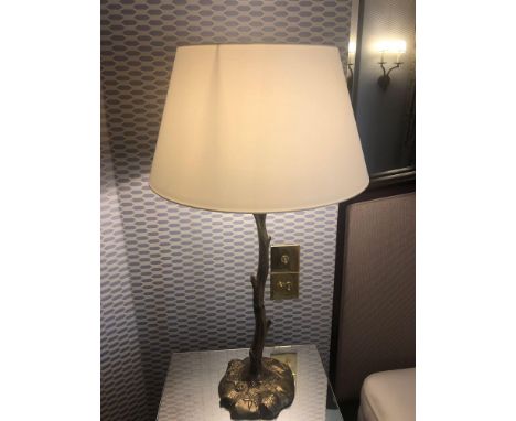 A Pair Of Truro Twig Table Lamp Inspired From A Mid-Century French Design Organic Flowing Stem With A Decorative Wax Casted B