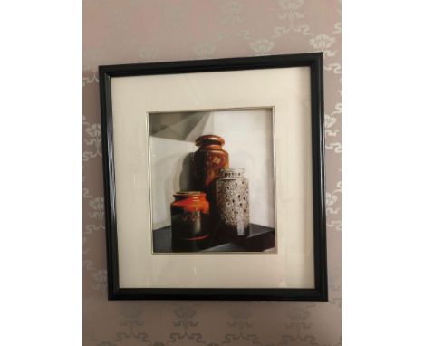 2 x Still Life Lithograph Framed Prints 49 x 53cm (Room 231)