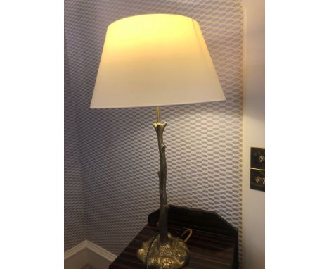 A Pair Of Truro Twig Table Lamp Inspired From A Mid-Century French Design Organic Flowing Stem With A Decorative Wax Casted B