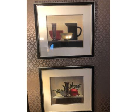 2 x Lithograph Prints Still Life 50 x 55cm (Room 227)
