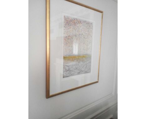 Deborah Treliving (English) Original Abstract Print Signed And Framed 72 x 83cm (Room 102)