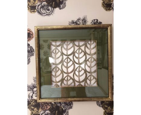 Chariklia Zarris (USA B 1973) Digital Print On Paper Titled Classical Leaves III Framed 55 x 60cm (Room 238)