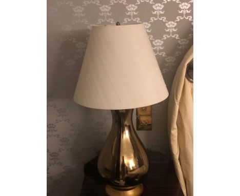 A Pair Of Heathfield And Co Louisa Glazed Ceramic Table Lamp With Textured Shade 77cm (Room 221)
