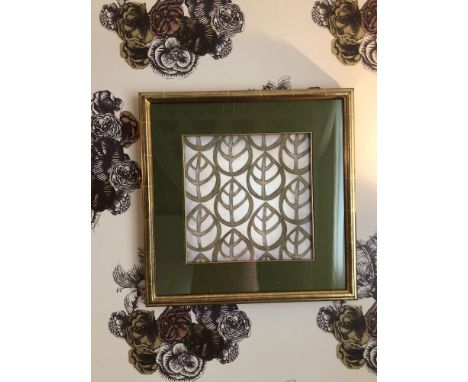 Chariklia Zarris (USA B 1973) Digital Print On Paper Titled Classical Leaves III Framed 55 x 51cm (Room 230)
