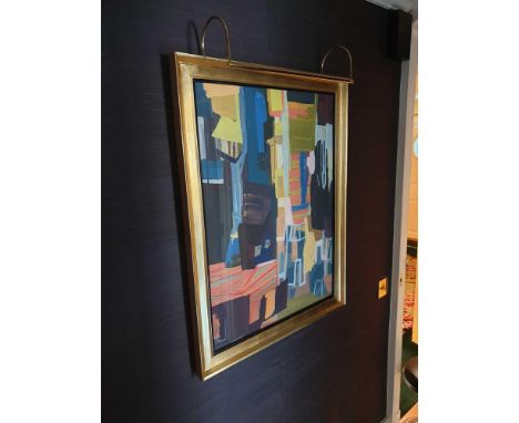 Abstract Lithograph Print Untitled 85 x 65cm (Room 138)