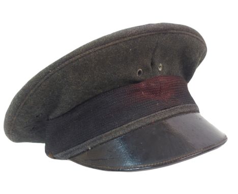 THOMAS EDWARD LAWRENCE, CB, DSO (1888-1935) T.E. SHAW LAWRENCE OF ARABIA A ROYAL AIR FORCE SERVICE DRESS CAP owned and worn b