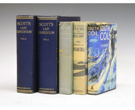 Polar Exploration/Ascent of Everest - Leonard Huxley (editor) - Scott's Last Expedition, published by Smith, Elder & Co, 1913