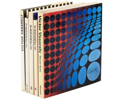 Heading: (Vasarely, Victor)Author: Title: Five monographs on the work of Victor VasarelyPlace Published: Various placesPublis