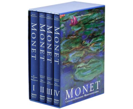 Heading: (Monet, Claude)Author: Wildenstein, DanielTitle: Monet: or the Triumph of Impressionism [and] Catalogue Raisonné. We