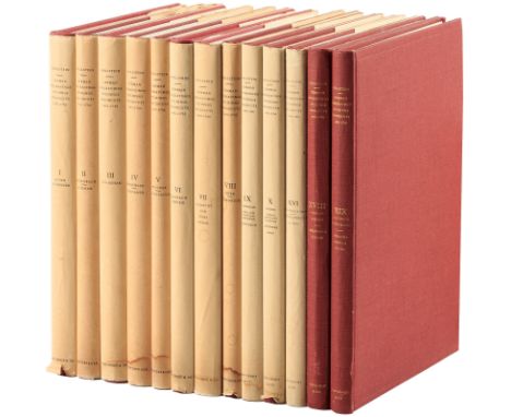 Heading: Author: Hollstein, F.W.H.Title: German Engravings, Etchings and Woodcuts 1400-1700 - Volumes i-x, xvi, xviii, xixPla
