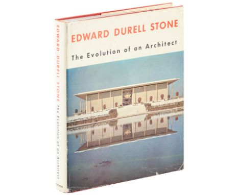 Heading: Author: Stone, Edward DurellTitle: Edward Durell Stone: The Evolution of an Architect - InscribedPlace Published: Ne