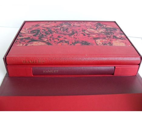 HAMLET, The Letterpress Shakespeare, 213/3750, edited and commentary by G. R. Hibbard, bound in goatskin, retailed by the Fol