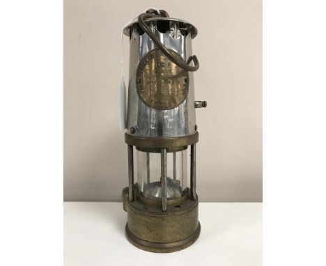 An Eccles Protector Lamp & Lighting Company RS miner's lamp 