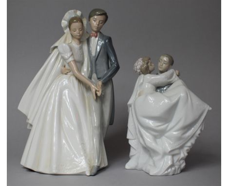 Two Nao Ornaments, Bride and Groom, Tallest, 26.5cm 