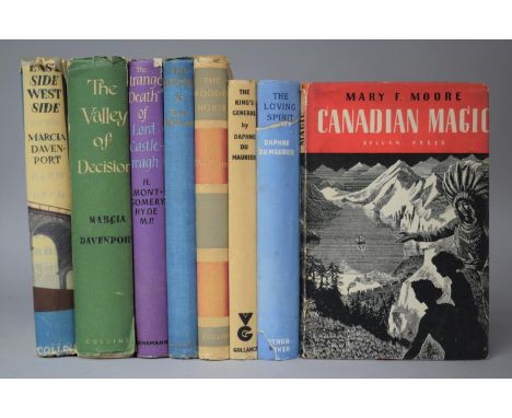 Collection of Eight Vintage Books to Include 1959 First Edition of The Strange Death of Lord Castlereagh by H Montgomery Hyde