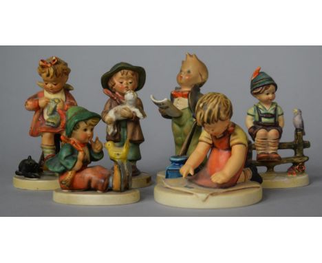 A Collection of Goebel Figures, Some AF 