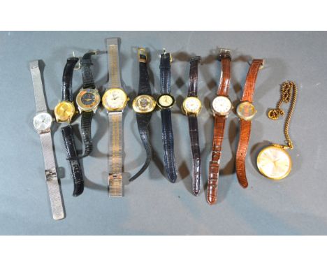 An Omega Dynamic Automatic Ladies' Wrist Watch together with a Tissot ladies' wrist watch and various other watches 
