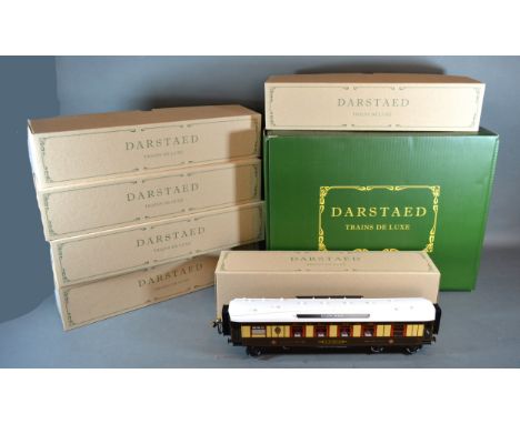 A Darstaed Trains Deluxe Pullman Series Golden Arrow Set within original boxes 