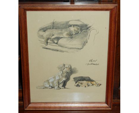Box of assorted reproduction prints