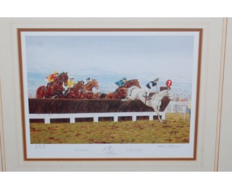 Assorted pictures and prints, largely being horseracing and country pursuits