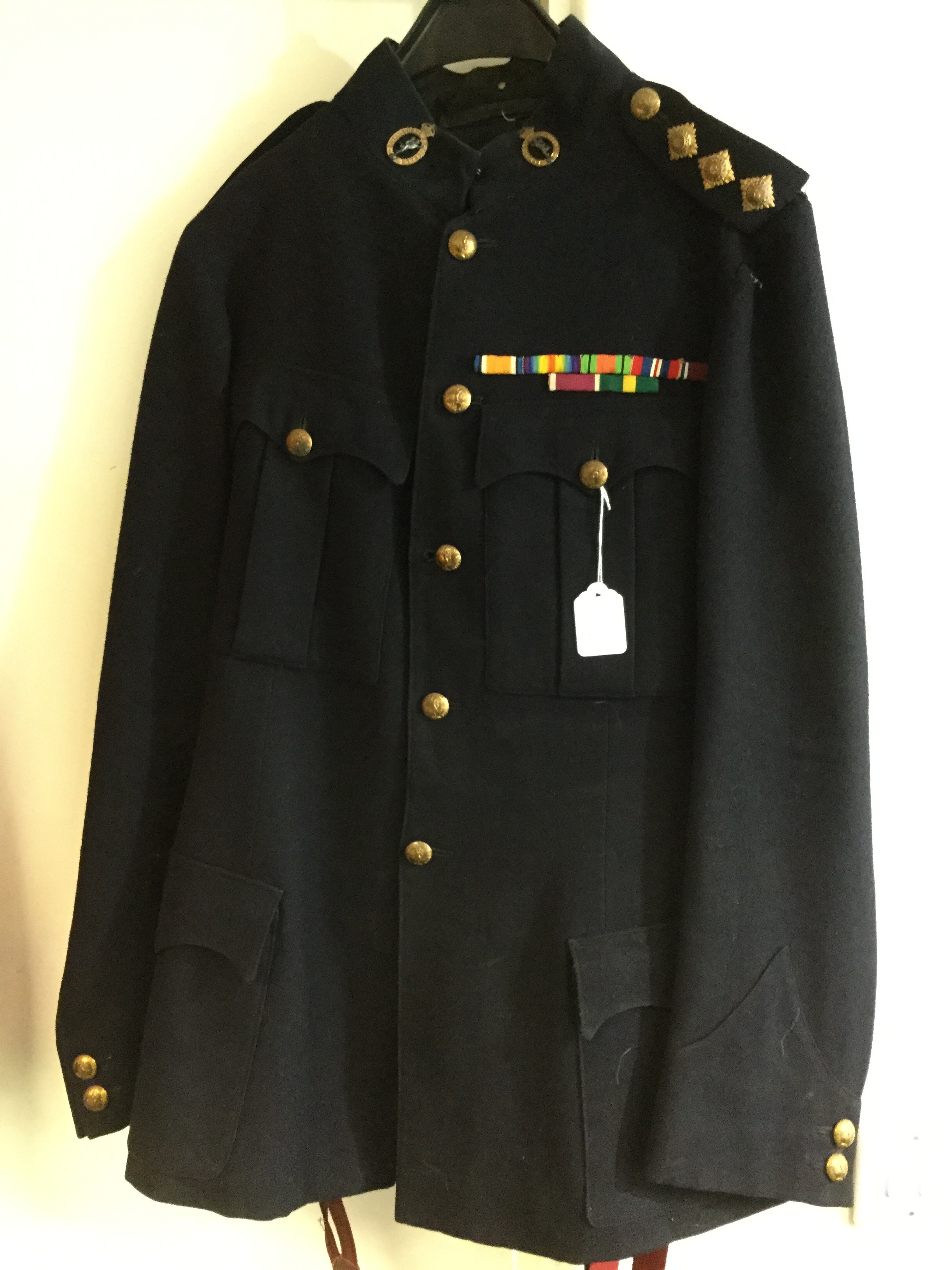 WW2 British Royal Corps of Signals Officers Blues No1 Dress Uniform