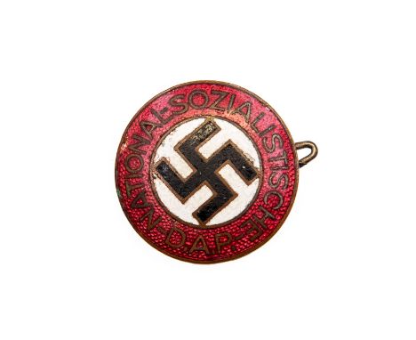 WW2 Third Reich NSDAP Membership badge. Maker marked to reverse "RZM M1/77". 