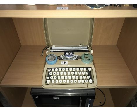 An Empire Corona Deluxe vintage typewriter