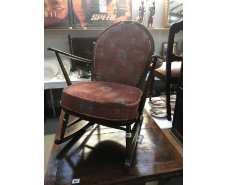 An Ercol rocking chair