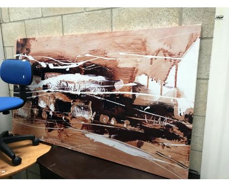 A large wall art print on canvas