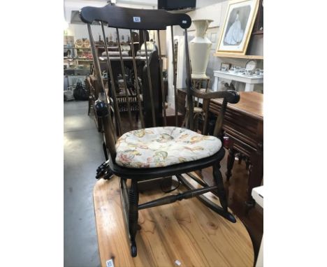 An Ercol style rocking chair