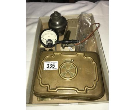 Rolls Royce spanner, air military volt meter etc.