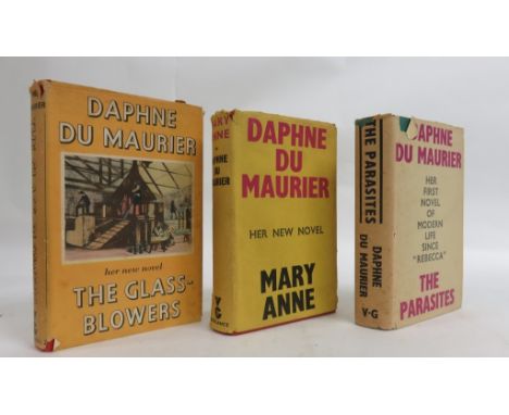 DU MAURIER, Daphne - three first edition titles and all with dust-wrappers to include The Glass Blowers, 1963, Mary Anne, 195