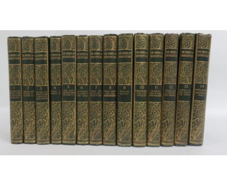 IRVING &amp; MARSHALL – The Works of William Shakespeare, in fourteen vols, uniformly bound