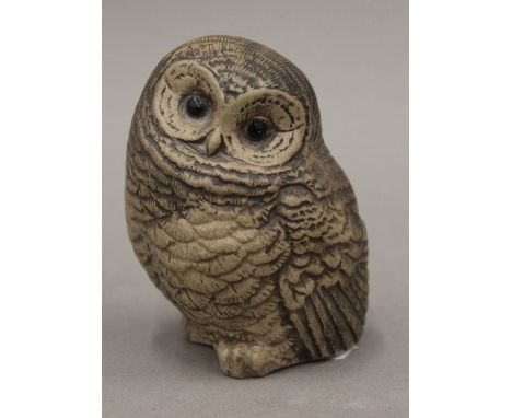 A Poole pottery model of an owl