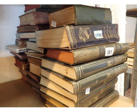 Mixed vintage medical books
