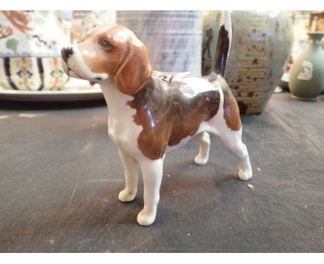Ceramic dog marked CM Wendover Billy