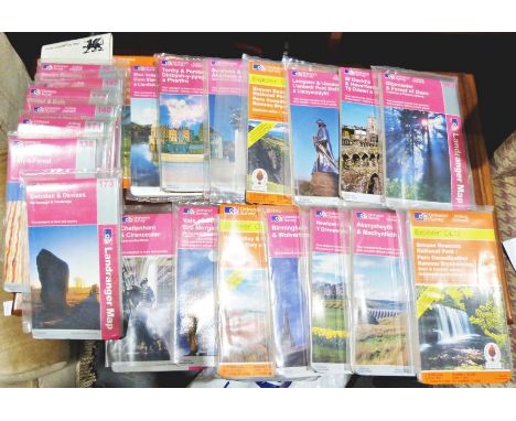 Collection of ordnance survey maps along with various cricket books, ephemera&nbsp;and related items.