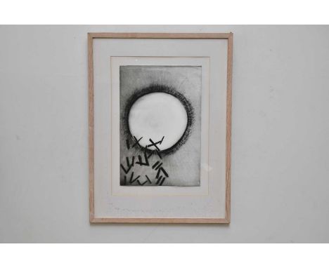 † TERRY FROST (1915-2003); 'Clark De Reloj (Pause the Clock)', an etching with aquatint, signed, PP from an edition of 75, 55