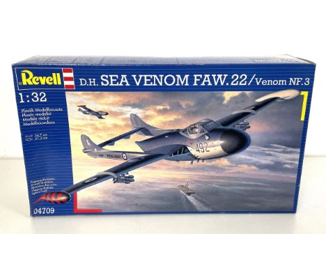 A Revell model kit, of Sea Venom, assorted other model kits, accessories and other items (4 boxes) PLEASE NOTE WE HAVE NOT CH