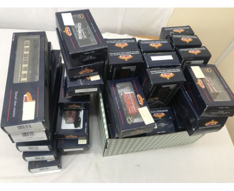 Boxed Bachmann 00 gauge trains etc.