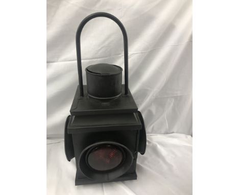 Large railway lamp
