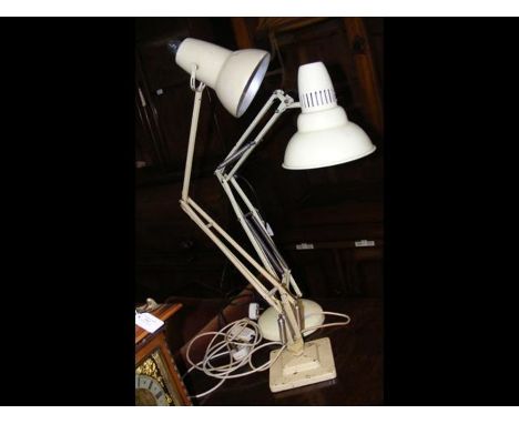 A Herbert Terry Anglepoise lamp, together with one other lamp   