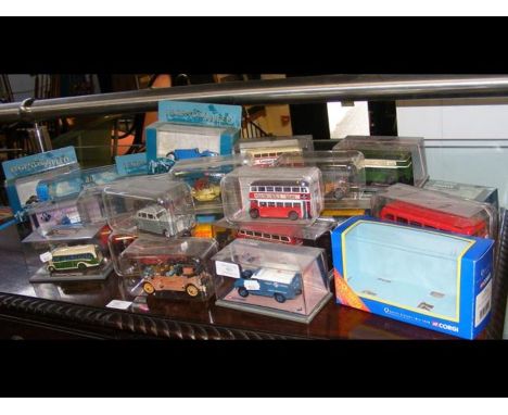 A collection of Corgi die cast vehicles - boxed 