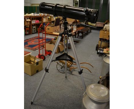Orion Space Probe 130mm EQ Equatorial Newtonian Reflector Telescope in original box with tripod and mount