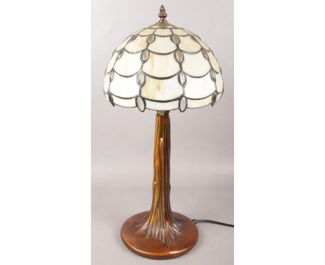 A Tiffany style table lamp. (54cm)  