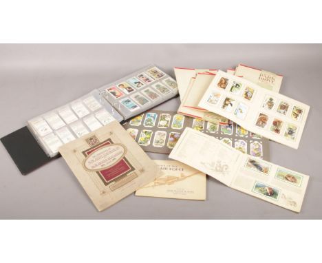 A collection of cigarette card albums. John Player &amp; Sons, Park Drive. To include John Player &amp; Sons The coronation o