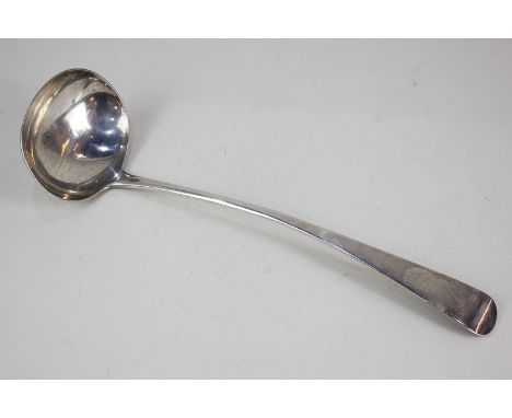 A George IV old English pattern silver ladle, maker William Hope, Exeter, 1823, 5.5oz