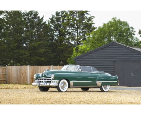 1949 Cadillac Series 62 Convertible Registration no. NVS 456 Chassis no. 496218517 Engine no. 496218517 (see text)•Imported f